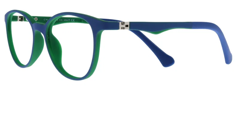 Ramă ochelari copii CW XS 5779 c4 Success albastru verde vedere frontală