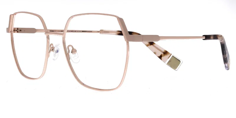 Ramă de ochelari BIM 4821 c2 Moonlight în culorile beige și gold