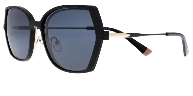 GLM 5824 c1 Moonlight, ramă clip on metal negru și auriu