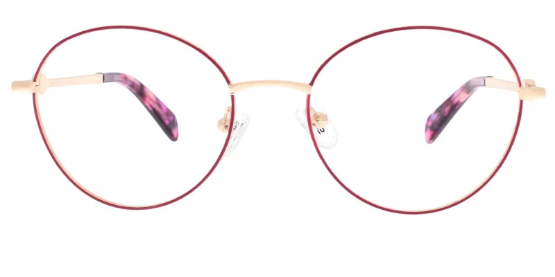 Vedere frontală a ramei metalice full rim HS CYS 5776 c2 Success