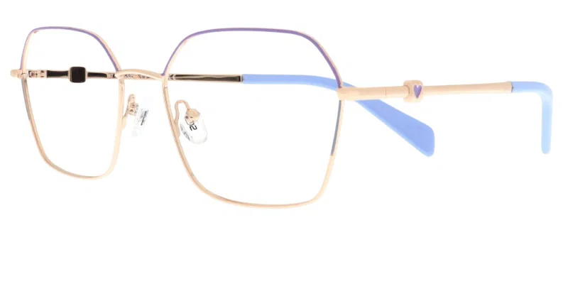 Ramă de ochelari pentru copii HT CYS 5777 c2 Success, auriu-violet, vedere frontală