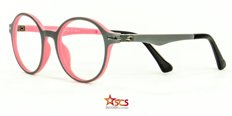 Ramă de ochelari pentru copii XS 1706 c2 Success gri și roz
