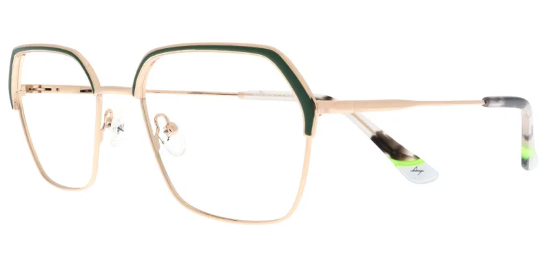 Ramă de ochelari BIM 5815 c2 Moonlight în culori auriu și verde
