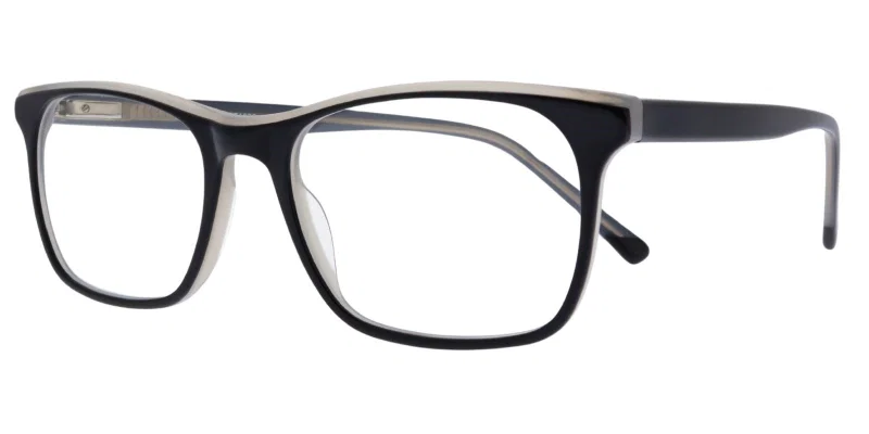 Ramă de ochelari XST 1822 c1 Sonata pentru femei, negru și gri