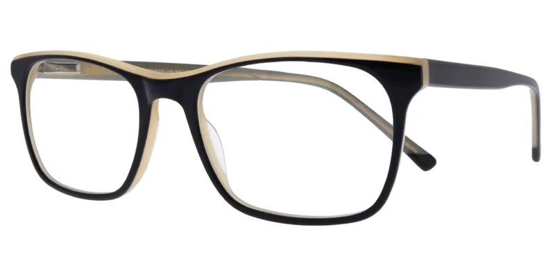 Ramă de ochelari XST 1822 c2 Sonata pentru femei, beige și negru