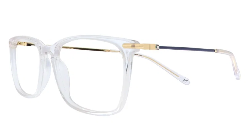 Ramă de ochelari TWM 5809 c1 Moonlight în albastru, auriu și transparent