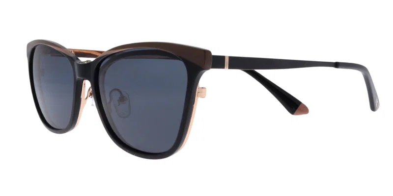 GLM 5821 c2 Moonlight ramă metalică clip-on neagră și aurie
