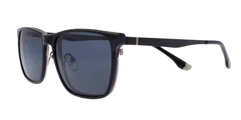 Rama metalică clip-on GLM 5823 c2 Moonlight în negru și gunmetal