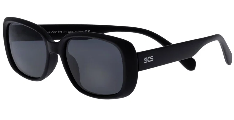 Ochelari de soare copii HX SB5221 C1 Success cu ramă neagră