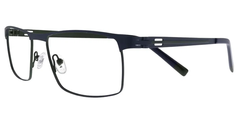 Ramă de ochelari bărbătească YP 5464 c2 Prime, gri și bleumarin