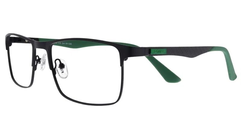 Rame de vedere BIP 5465 c2 Prime pentru bărbați, metalice, negru și verde