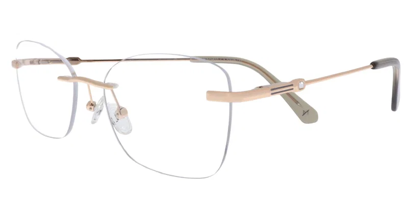 Ramă de ochelari BIM 5833 c3 Moonlight, metalică, în culori auriu și gri