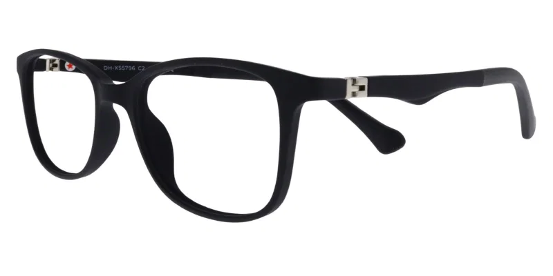 Ramă de ochelari copii DH XS 5796 c2 Success neagră, vedere frontală