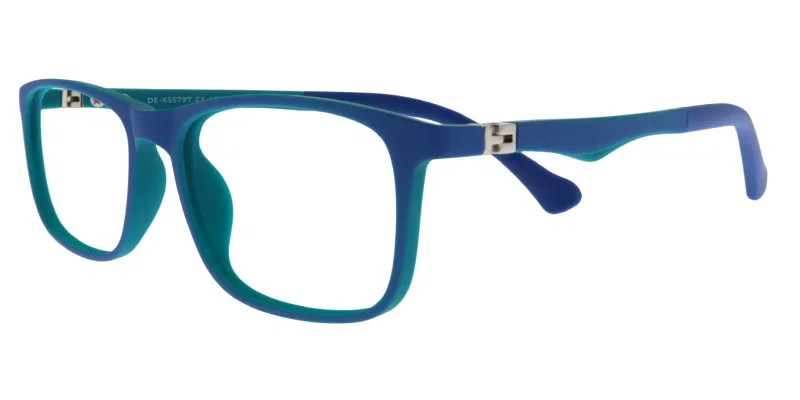 Rame de ochelari copii DE XS 5797 c1 Success albastru și verde