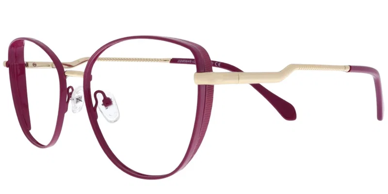 Ramă de ochelari JSM 5848 c2 Moonlight, metalică, auriu-violet