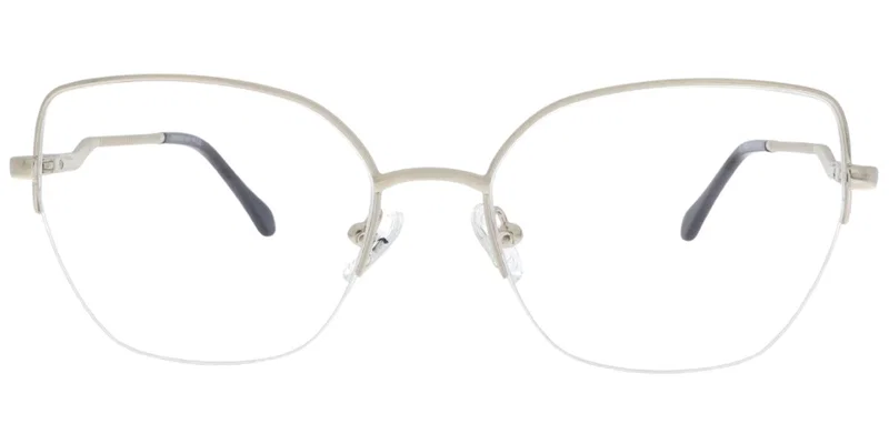 JSM 5849 c3 Moonlight – ramă half-rim pentru femei, în culori negru și argintiu