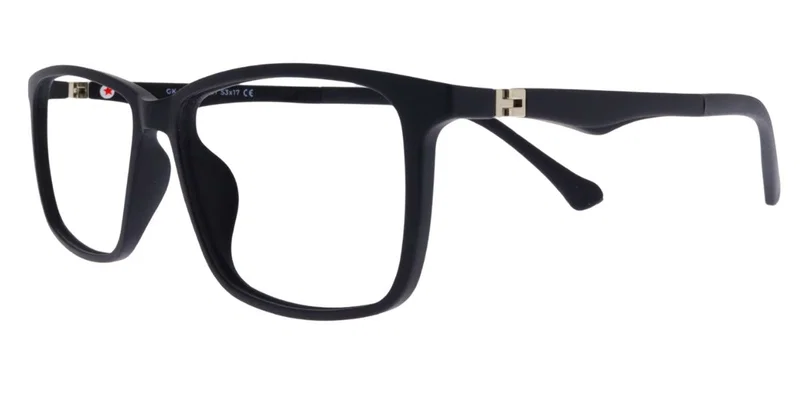 Rame de ochelari pentru copii GK XS 5873 c1 Success, negre mate, vedere frontală