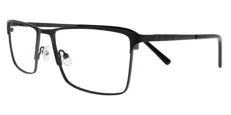 Ramă de ochelari pentru bărbați TYM 5835 c1 Moonlight, negru și gri