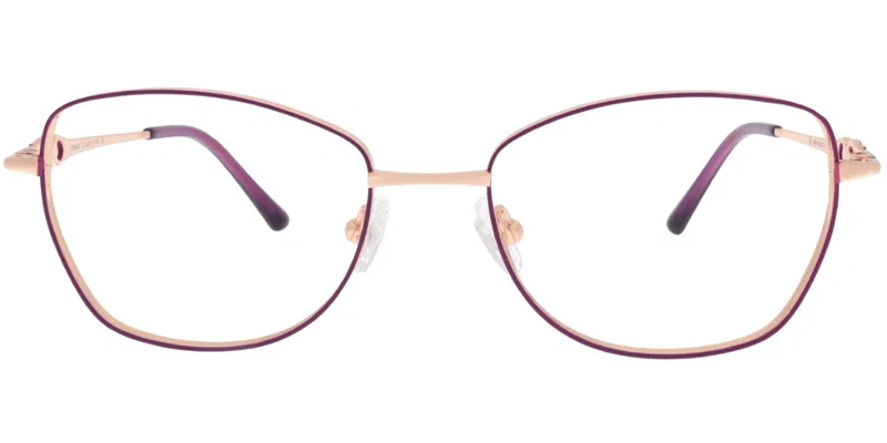 Ramă de ochelari TYM 5841 c2 Moonlight, detaliu ramă integrală din titan