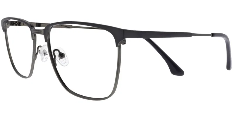 Ramă de ochelari TYM 5843 c3 Moonlight negru și gunmetal, vedere frontală