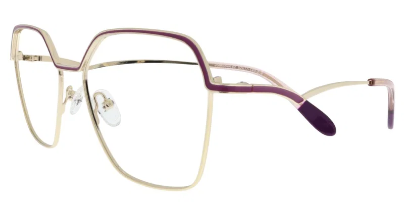 Ramă de ochelari JSM 5844 c2 Moonlight, metalică, auriu și violet