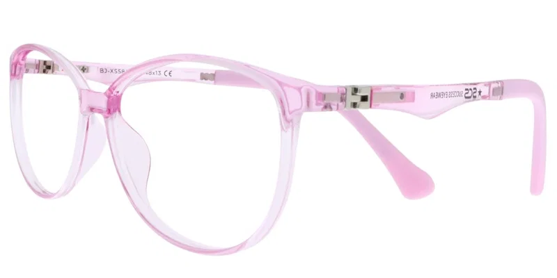 Rama BJ XS 5861 c2 Success pentru copii, transparent și violet, vedere frontală