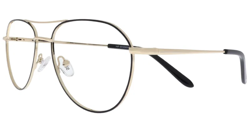 Rame de ochelari pentru copii HF BIS 5854 c3 Success, negru și auriu