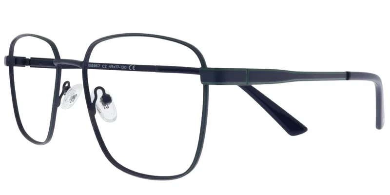 Ramă de ochelari copii ID BIS 5857 c2 Success verde și bleumarin
