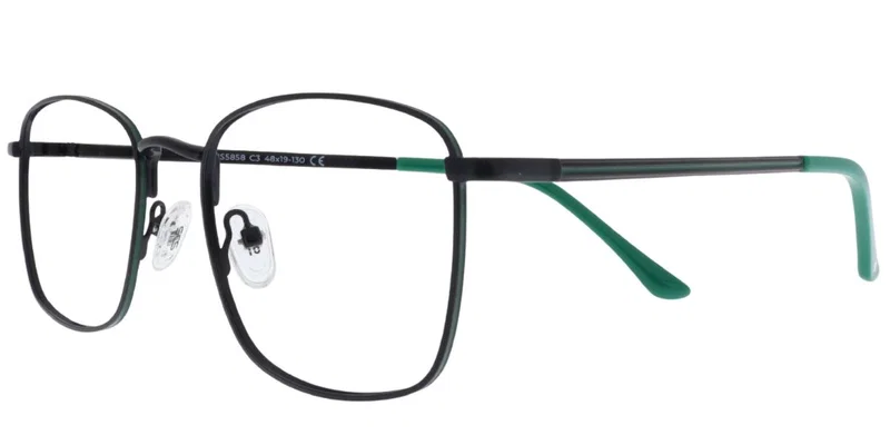 Rame de ochelari pentru copii IE BIS 5858 c3 Success, negru și verde