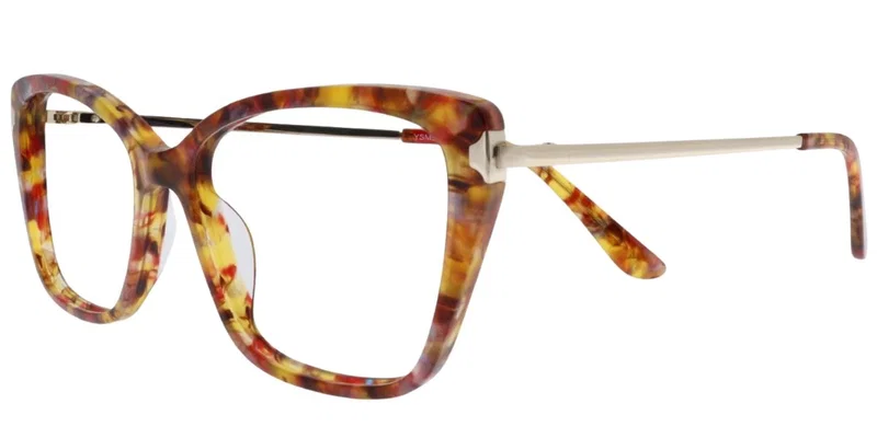 Rame de ochelari pentru femei YSM 5270 c2 Moonlight maro și argintiu