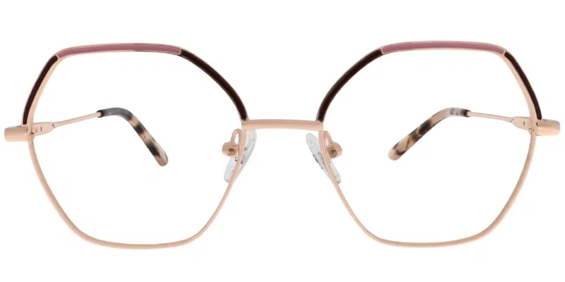 Ramă de ochelari pentru femei JSST 5639 c1 Sonata, detaliu model metalic