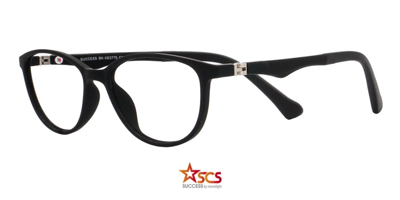 Montură neagră din plastic BK XS 3775 c1 Success pentru copii