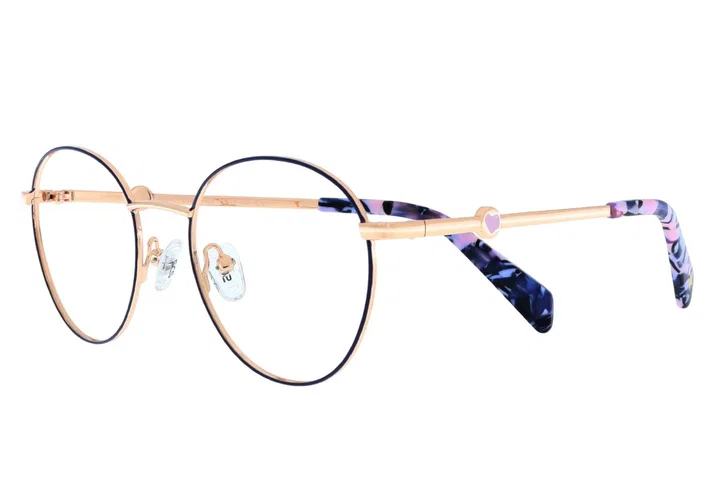 Rame de ochelari copii HG CYS 5855 c3 Success auriu și albastru marin
