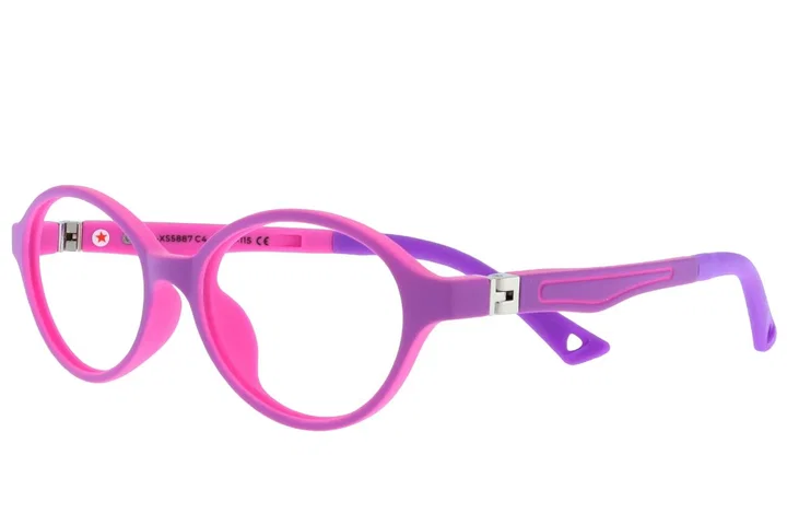 Rame de ochelari copii BB XS 5887 c4 Success roz-violet, vedere frontală