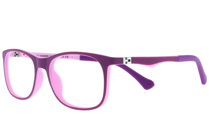 Ochelari DC XS 5888 c4 Success pentru copii, ramă plastic rose și violet