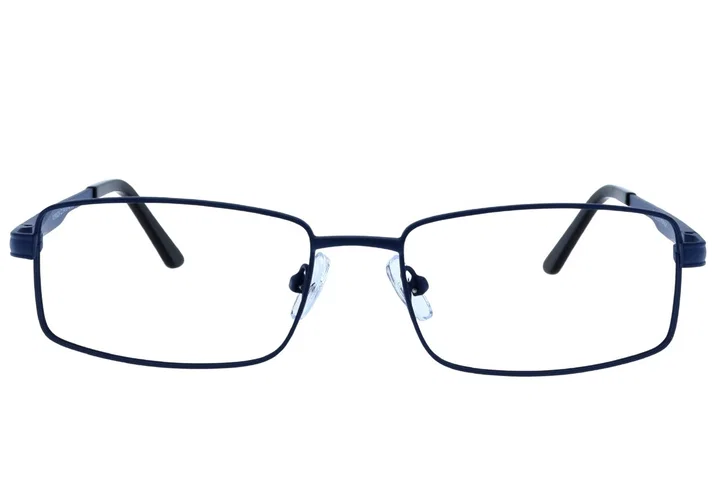 MTSM 5224 c2 Simpleye, ramă integrală mată pentru bărbați, culoare bleumarin