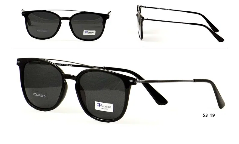 Ochelari de soare GLM 9923 c1 Moonlight cu ramă neagră