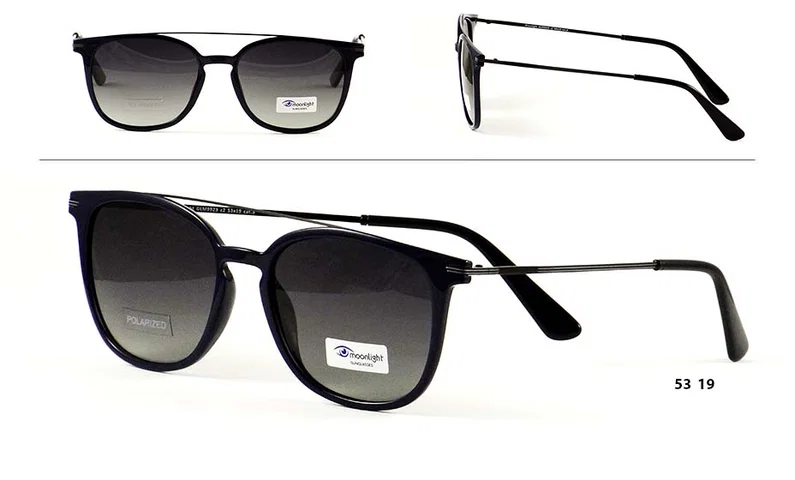 Ochelari de soare bărbătești GLM 9923 c2 Moonlight, ramă bleumarin