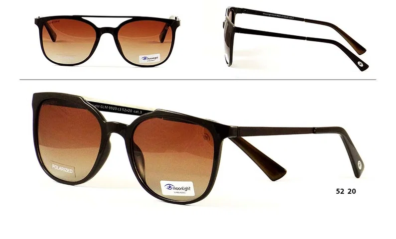 Ochelari de soare GLM 9920 c3 Moonlight cu ramă maro