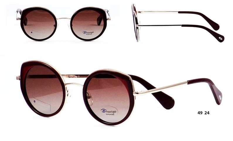 Ochelari de soare BIM 0210 c1 Moonlight maro, vedere frontală