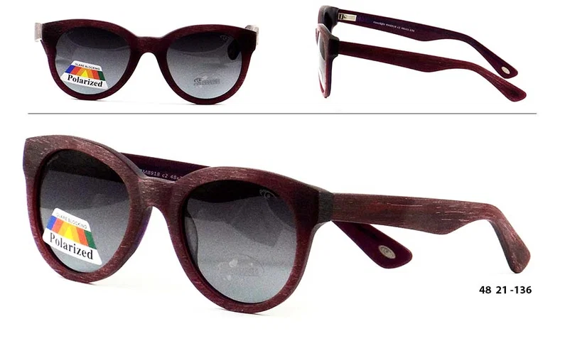 Ramă de ochelari de soare RM 8918c2 Moonlight în nuanță claret