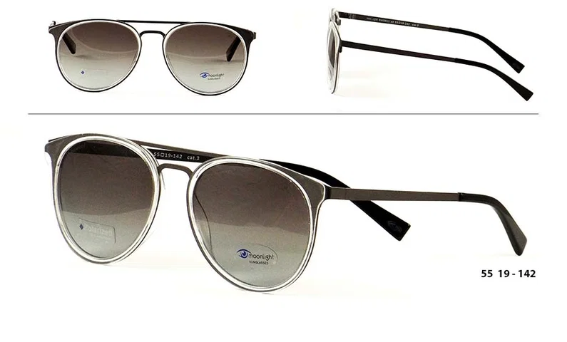 Ochelari de soare pentru bărbați RM 9911 c3 Moonlight, ramă gunmetal