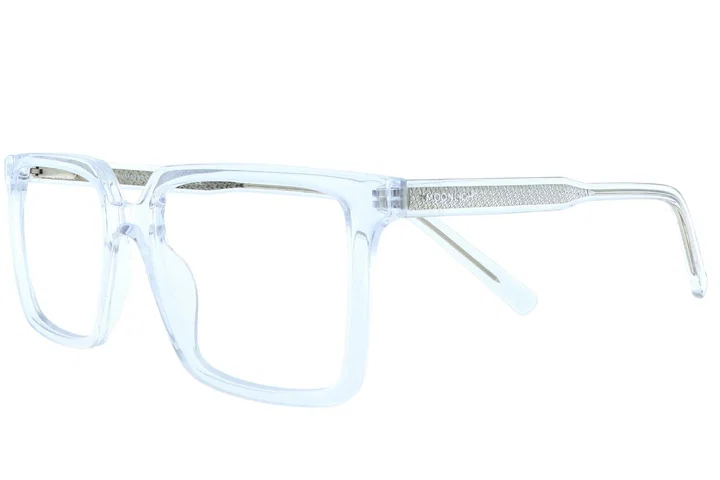 Ramă de ochelari TWM 5280 c3 Moonlight transparentă, vedere frontală
