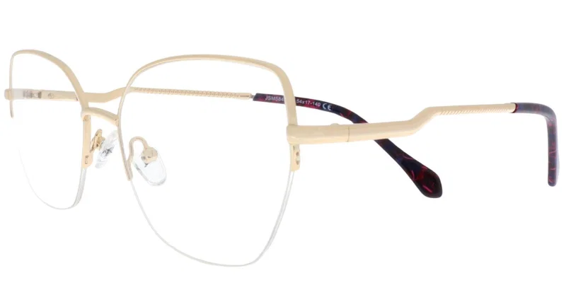 Rame de ochelari JSM 5849 c2 Moonlight aurii și violet, vedere frontală