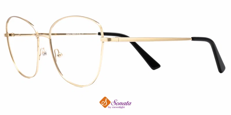 Ramă metalică aurie pentru femei ST 0023 c3 Sonata