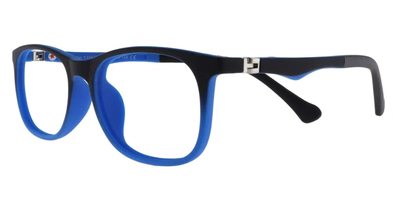 Rame de ochelari pentru copii CH XS 6612 c4 Success, negru și albastru