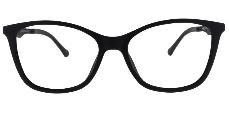 Ramă neagră full rim GL XS 6615 c2 Success pentru copii