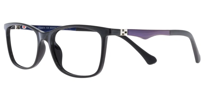 Ramă ochelari copii DK XS 6614 c6 Success negru și violet