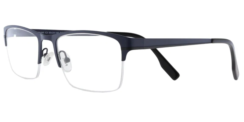 Rame ochelari MP 5480 c3 Prime metal semicadru negru bleumarin