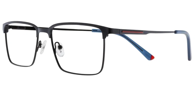 Ramă de ochelari MP 5482 c2 Prime, metalică, negru și roșu